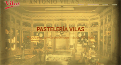 Desktop Screenshot of pasteleriavilas.com